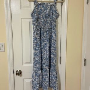 White and Blue dress